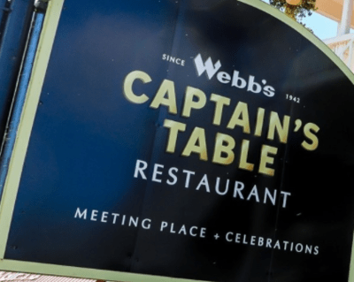 Webb's Captain's Table Restaurant